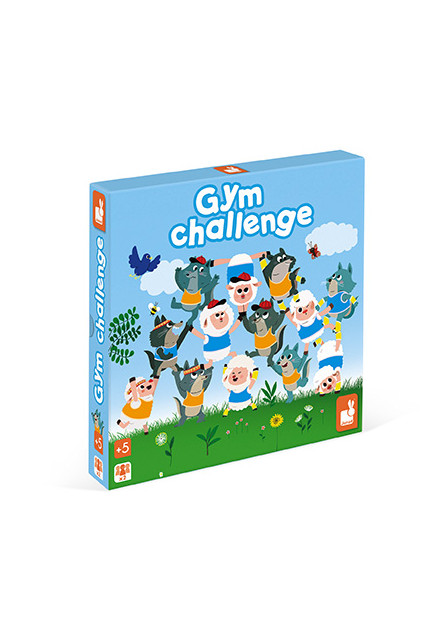 Gym Challenge társasjáték gyerekeknek