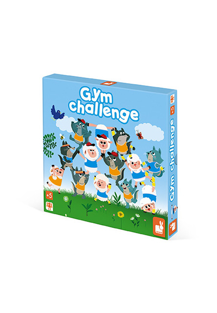 Gym Challenge társasjáték gyerekeknek