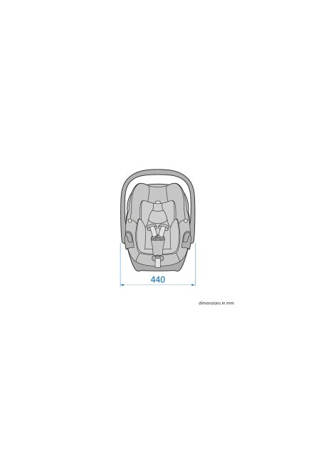 Pebble 360 autósülés Essential Graphite