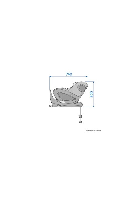 Pearl 360 autósülés Authentic Graphite