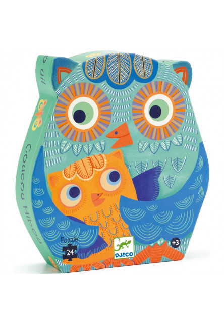 Formadobozos puzzle - Hello Bagoly - Hello Owl